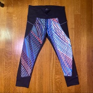 NWT Athleta Mosaic Relay Capri Women’s Small